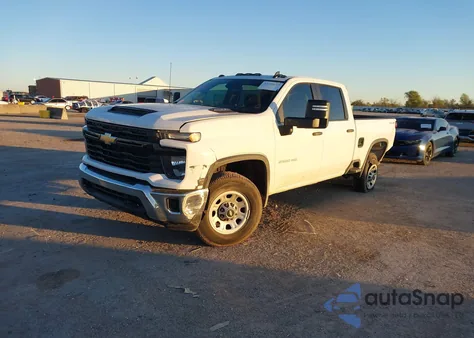 2025 Chevrolet Silverado 2500Hd 4Wd Standard Bed Work Truck from USA, damaged, VIN 1GC1KLE74SF362175